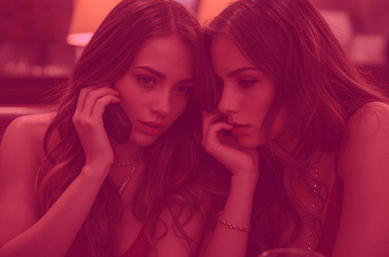 Linea erotica ragazze al telefono