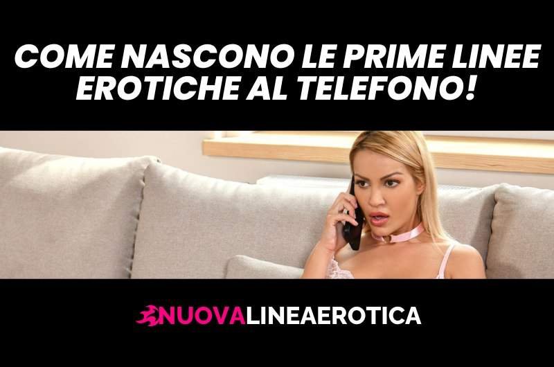 Come nascono le prima linee erotiche al telefono