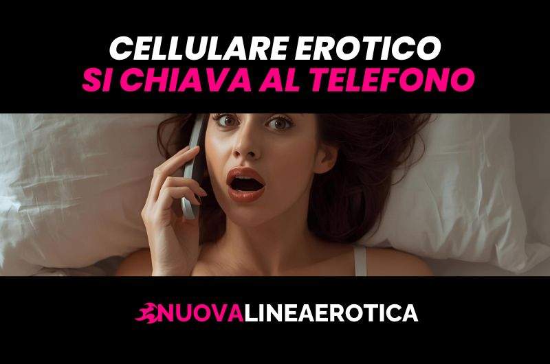 Cellulare erotico, quando si chiava al telefono!